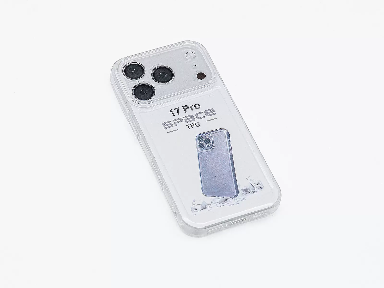 Ốp lưng TPU Space trong suốt dành cho iPhone 17 Pro