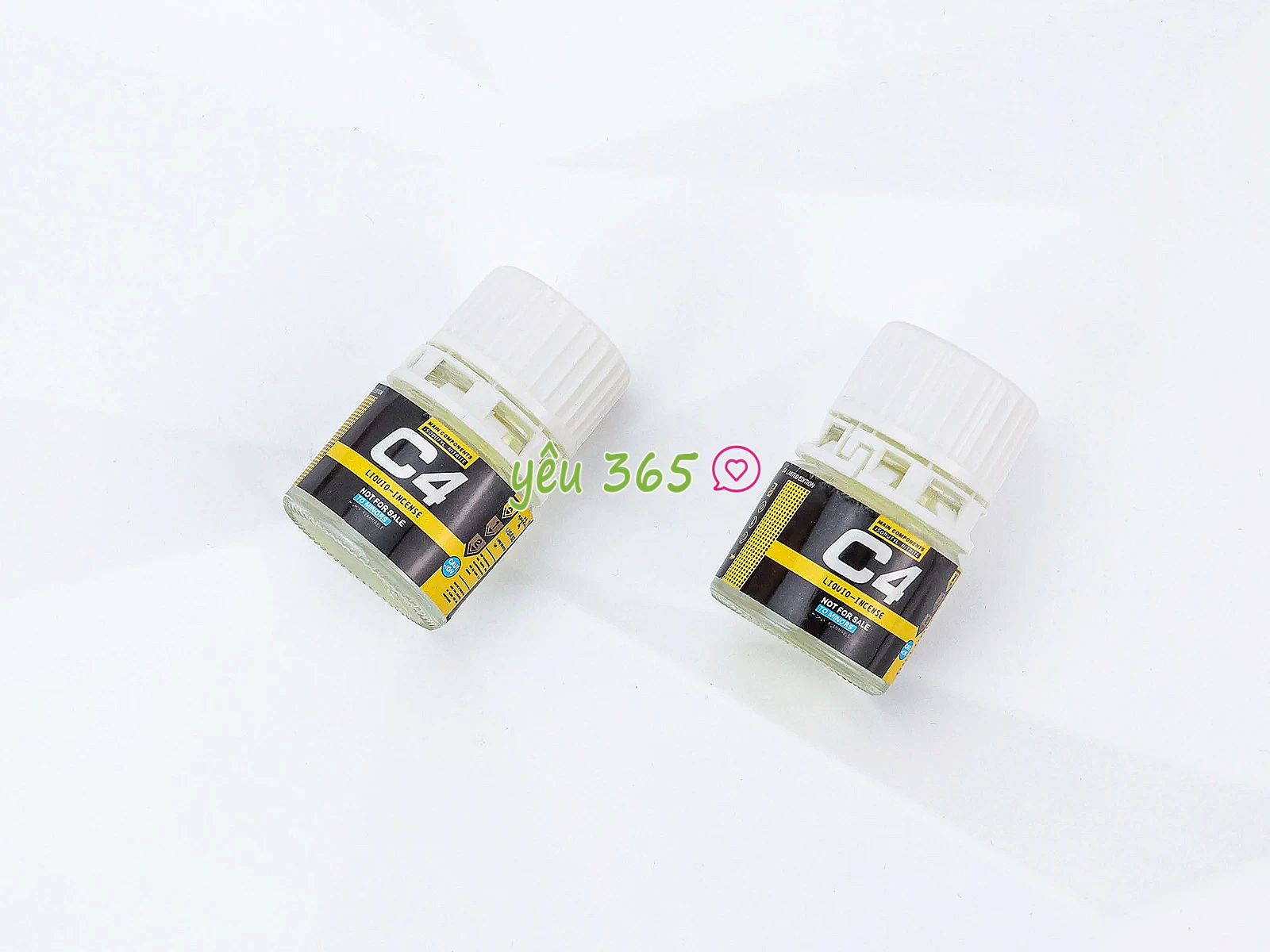 Chai hít khô C4 vàng dạng viên mang đến cảm giác hưng phấn và thư giãn