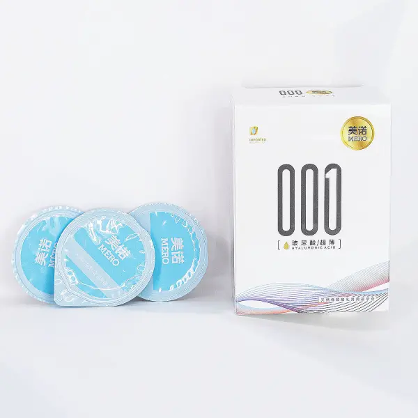 Bao cao su MERO 001 Hyaluronic Acid siêu mỏng, siêu mềm mại