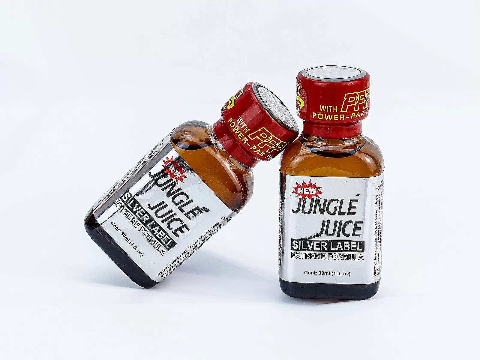 Chai hít Jungle Juice Silver Label 30ml giúp tăng cảm giác hưng phấn