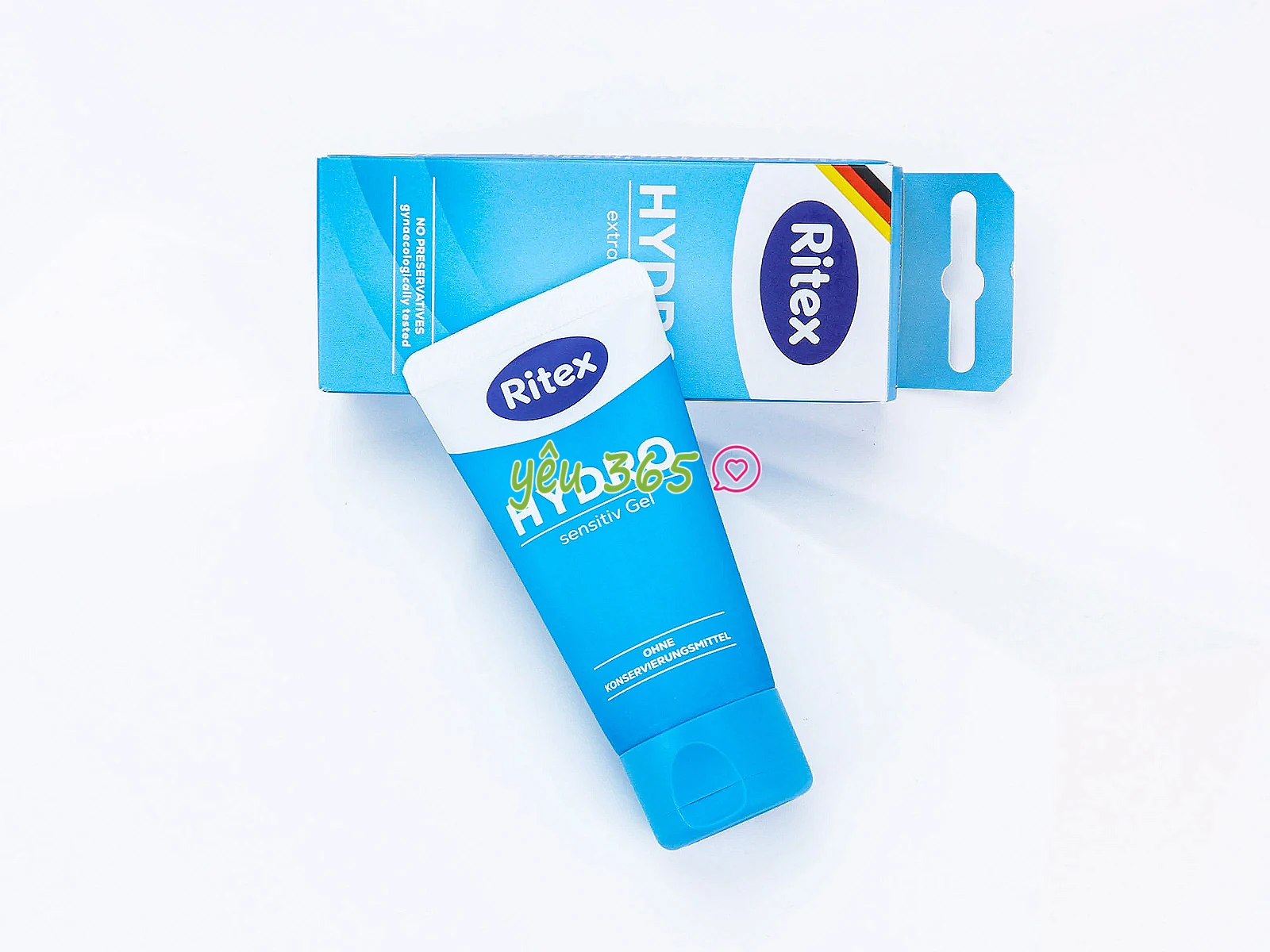 Gel bôi trơn gốc nước Ritex HYDRO Extra Sensitive giảm ma sát hiệu quả