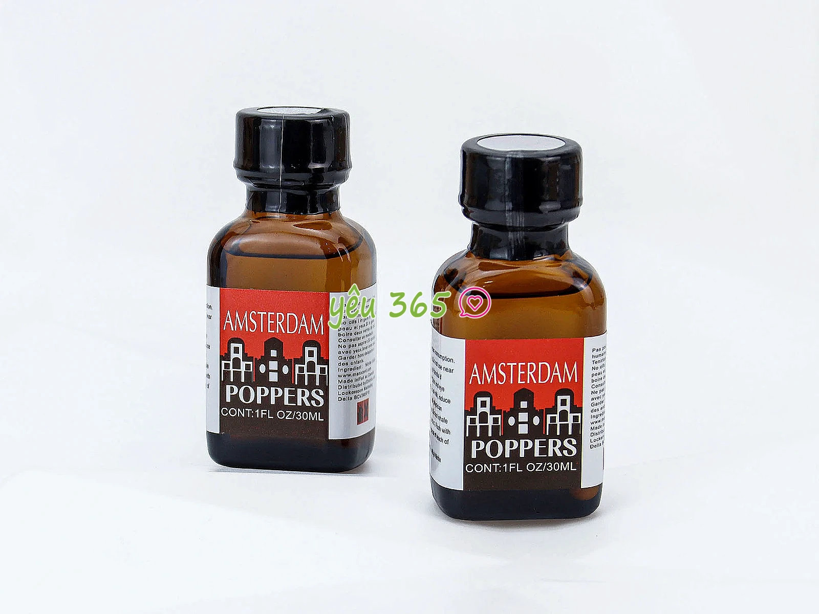 Chai hít Gold Label Amsterdam 30ml tăng cảm giác khoái cảm