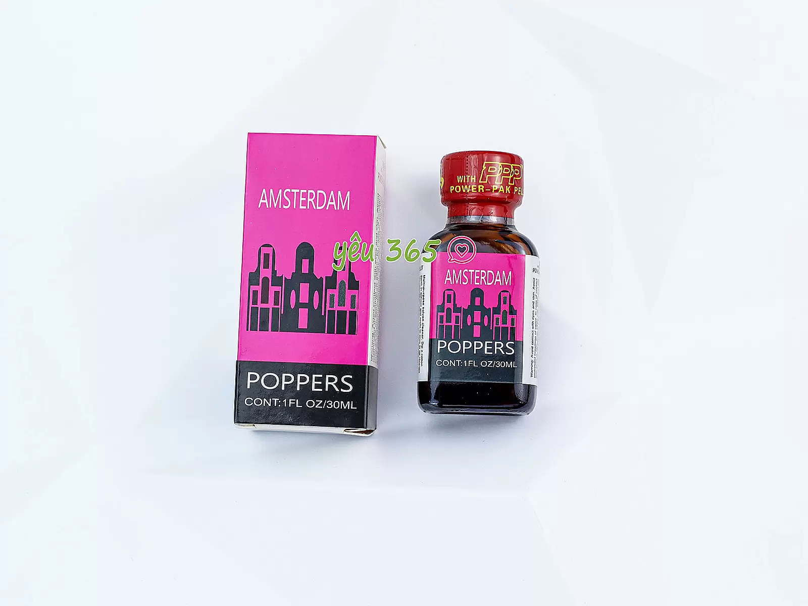 Chai hít Amsterdam 30ml tăng cảm giác hưng phấn