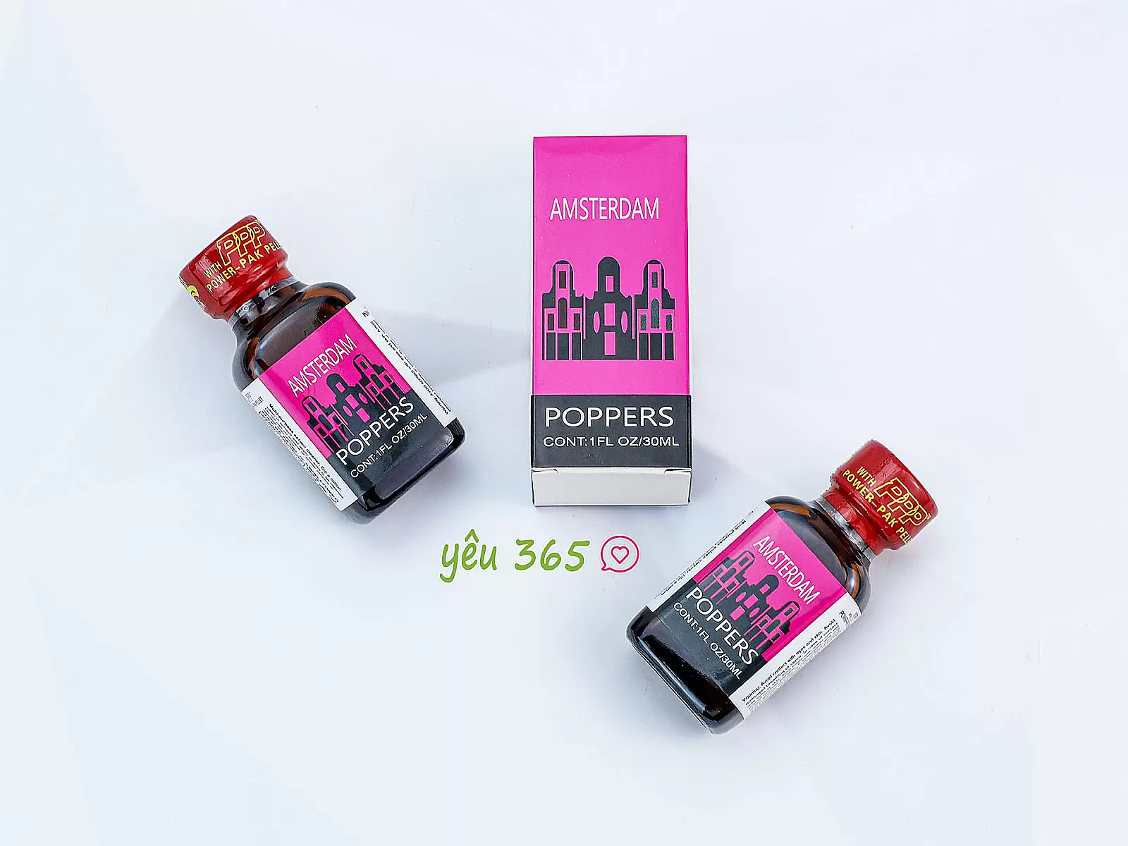 Chai hít Amsterdam 30ml tăng cảm giác hưng phấn