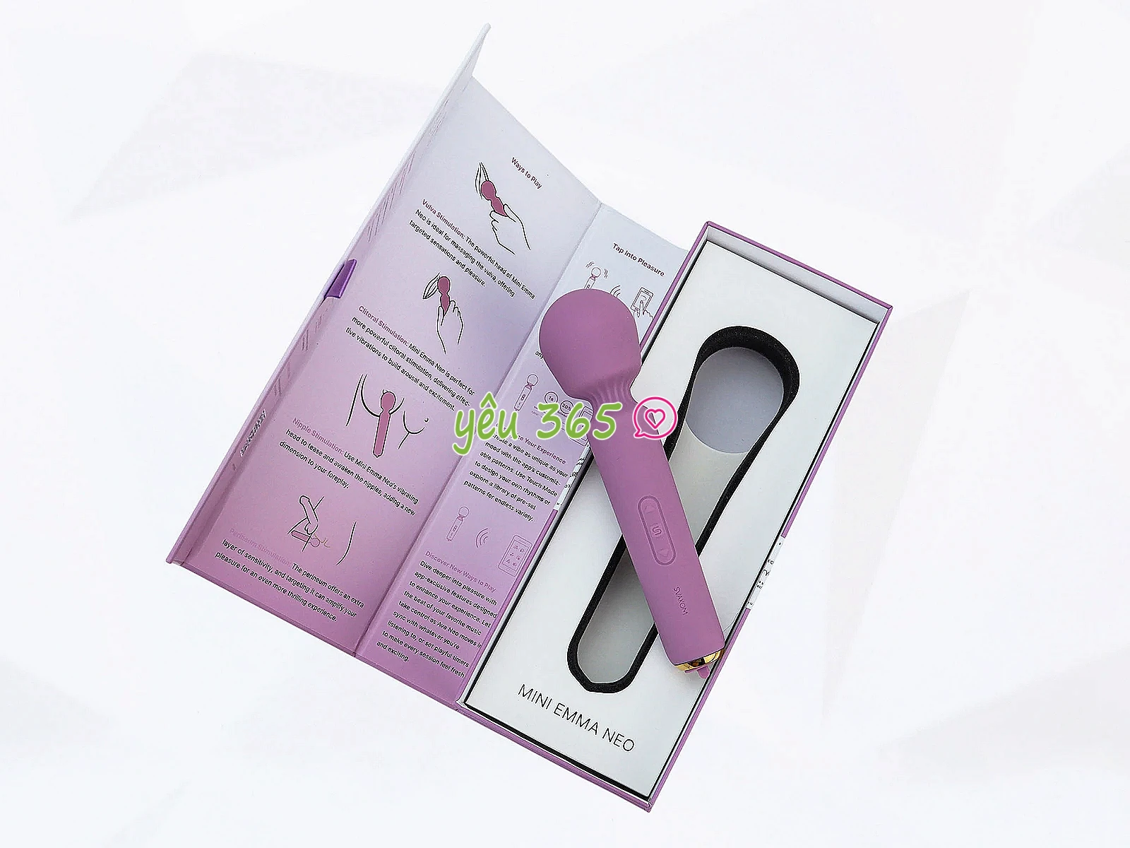 Máy massage điểm G Svakom Mini Emma Neo điều khiển qua Smartphone