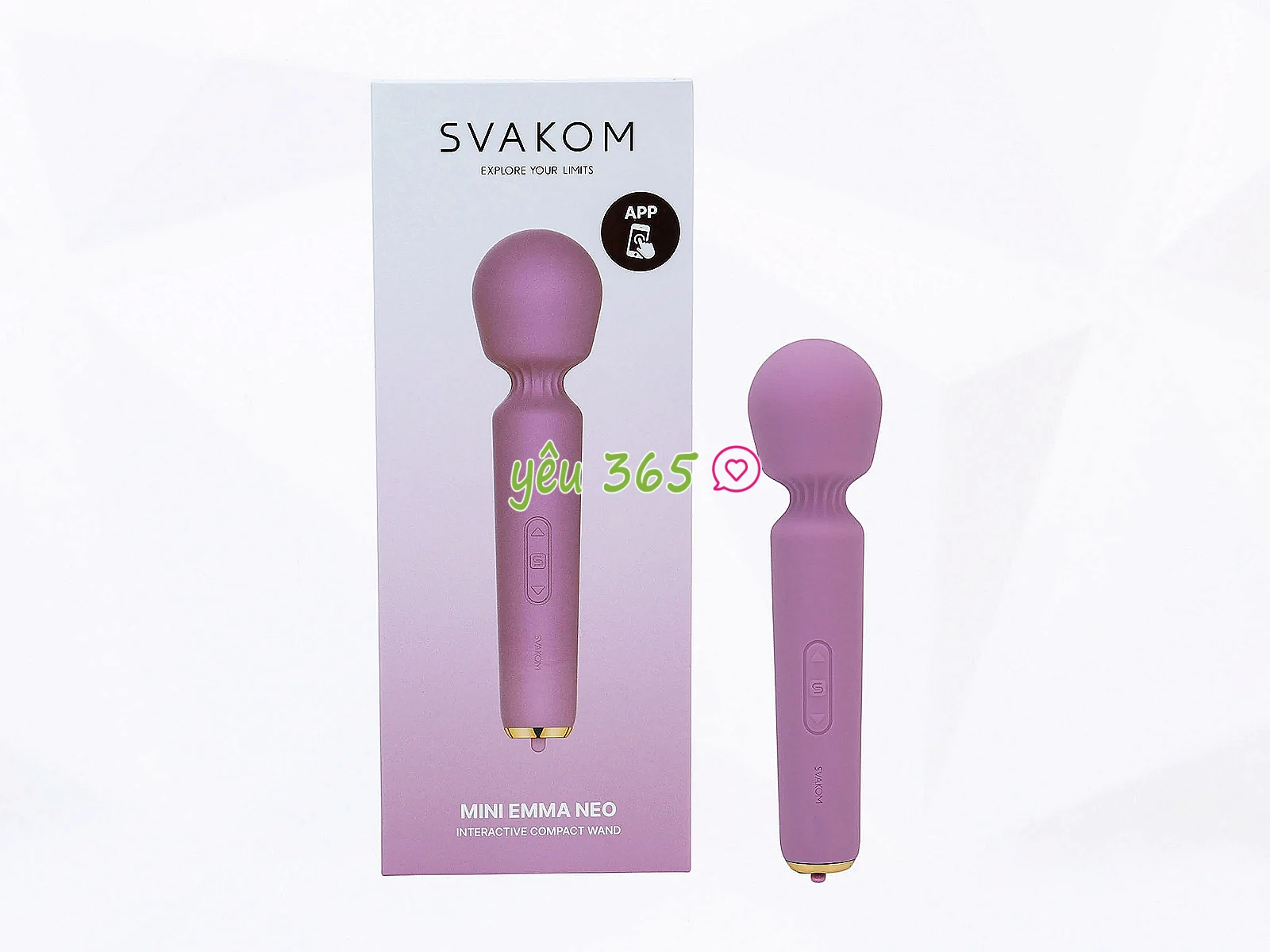 Máy massage điểm G Svakom Mini Emma Neo điều khiển qua Smartphone