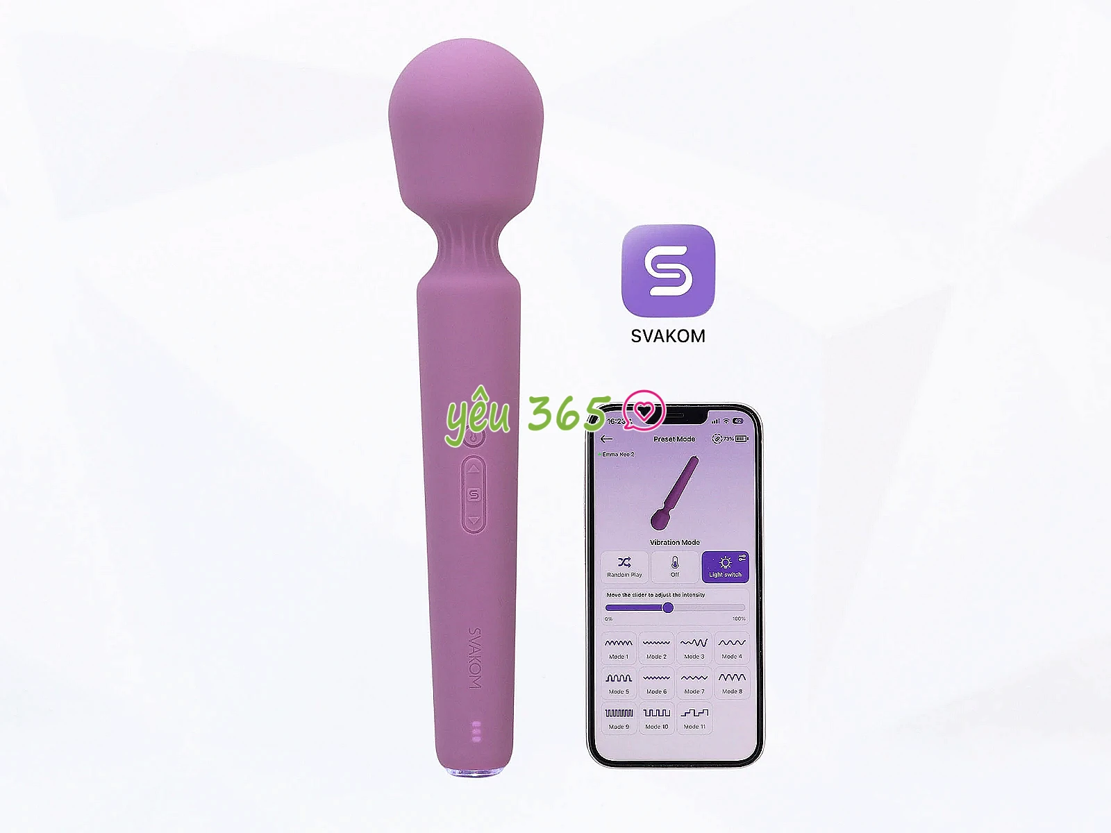 Máy massage điểm G Svakom Emma Neo 2 kết nối qua app điều khiển từ mọi nơi