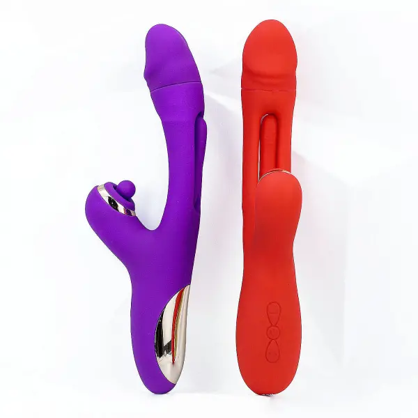Máy massage lưỡi liếm đa năng có nhánh pin sạc