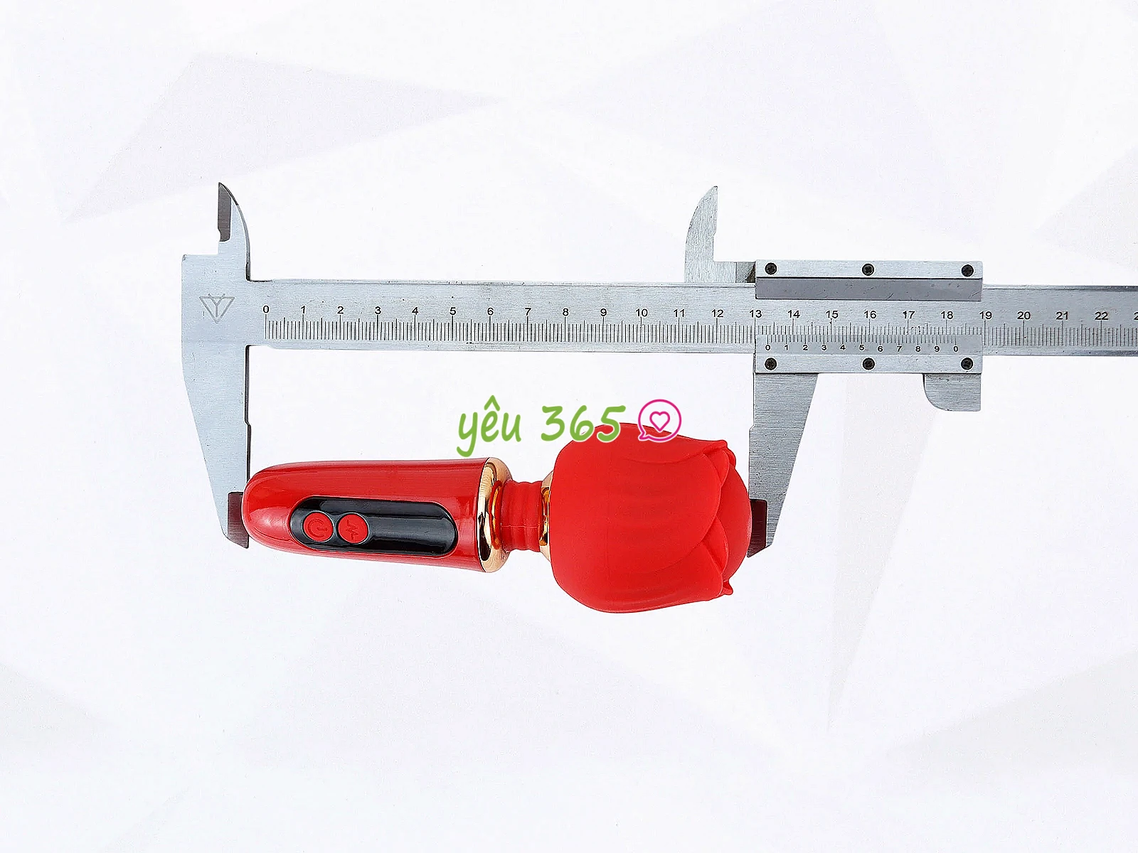 Máy massage điểm G nhánh hoa hồng đỏ