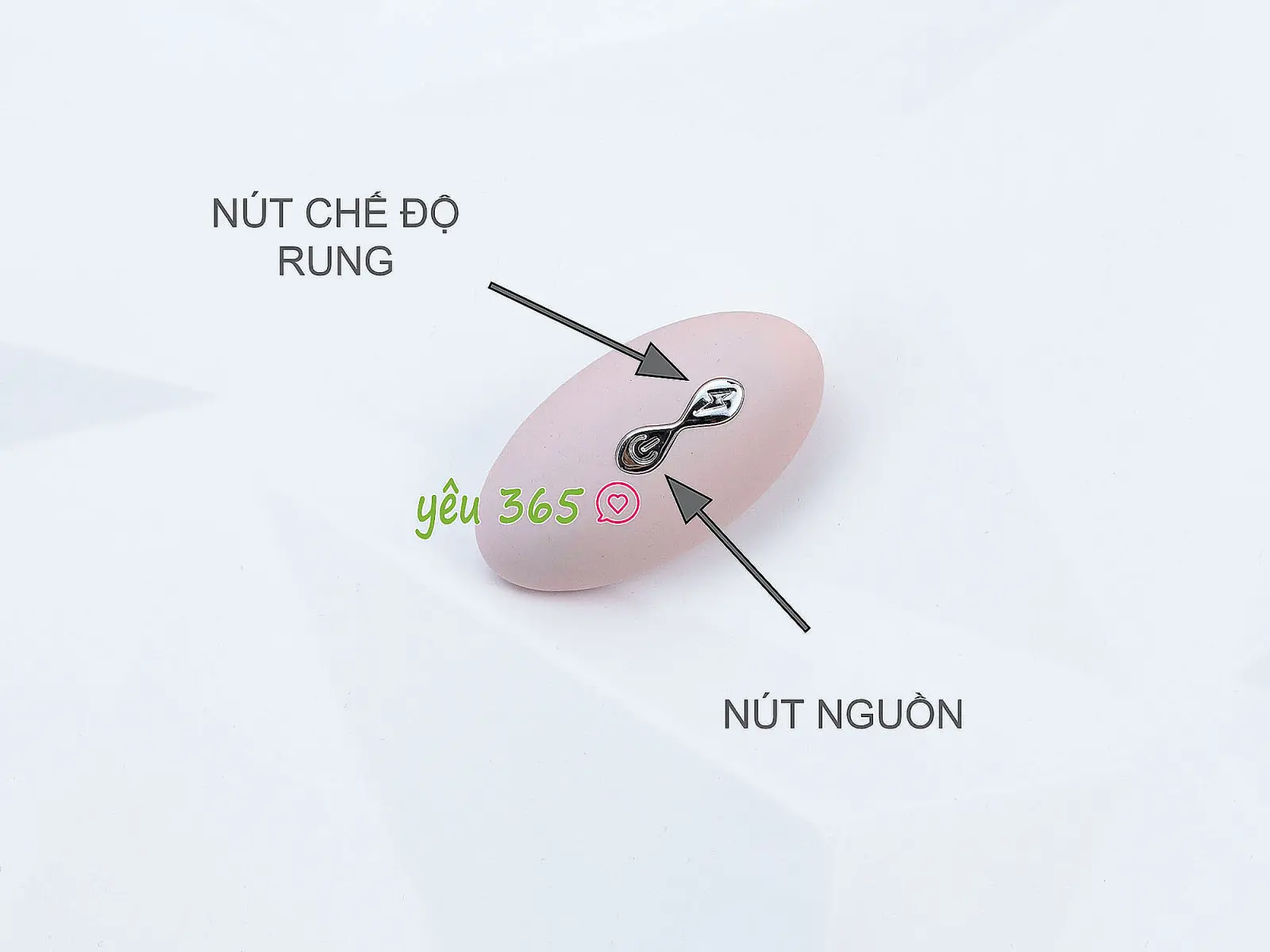 Trứng rung tình yêu Small Fish kèm điều khiển