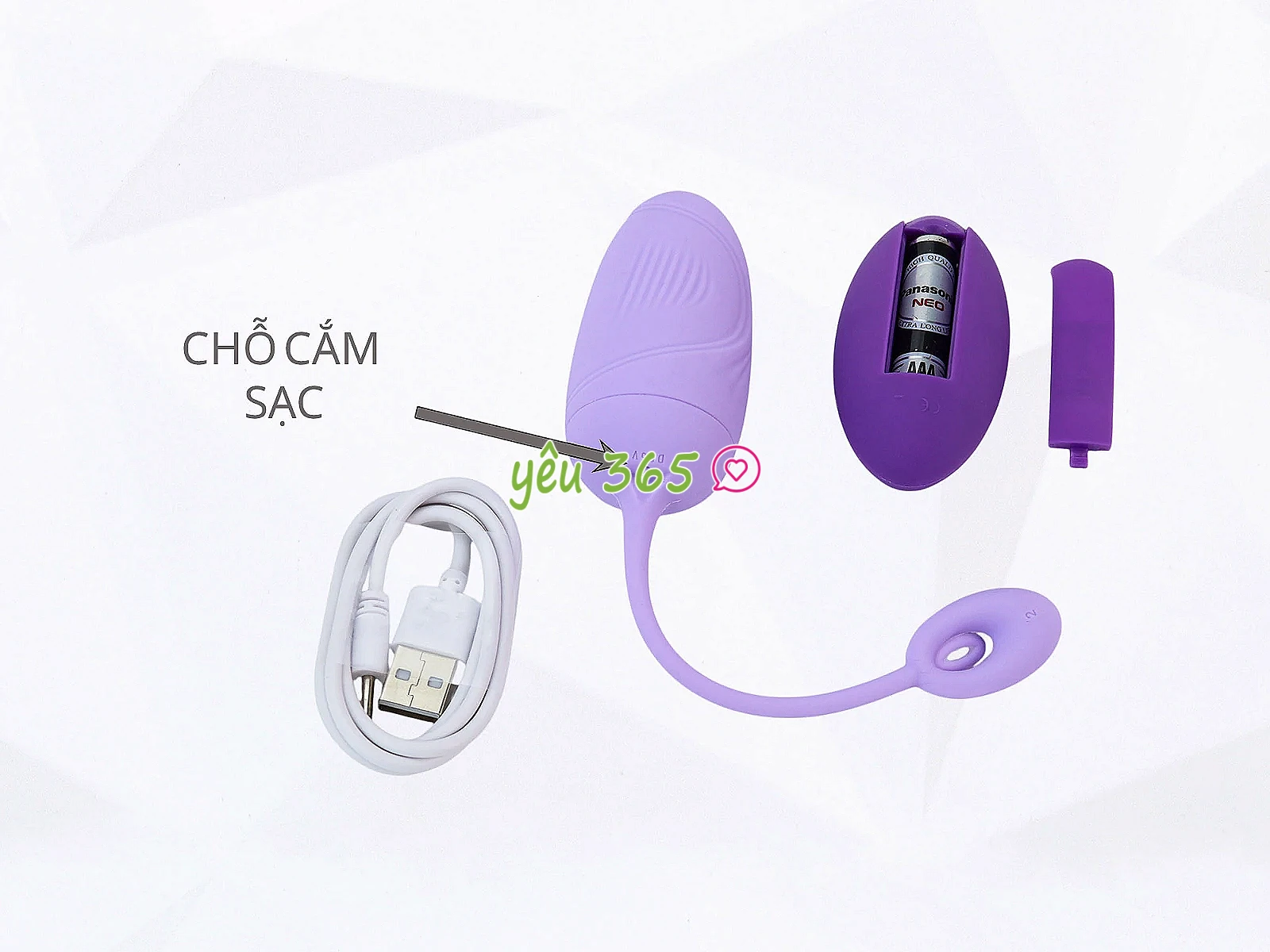 Trứng rung tình yêu Small Fish kèm điều khiển