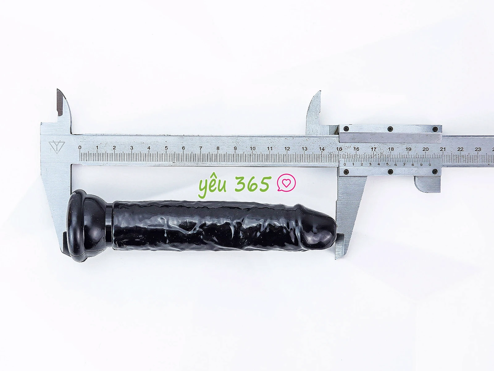 Dương vật giả có đế Dildo đen mạnh mẽ
