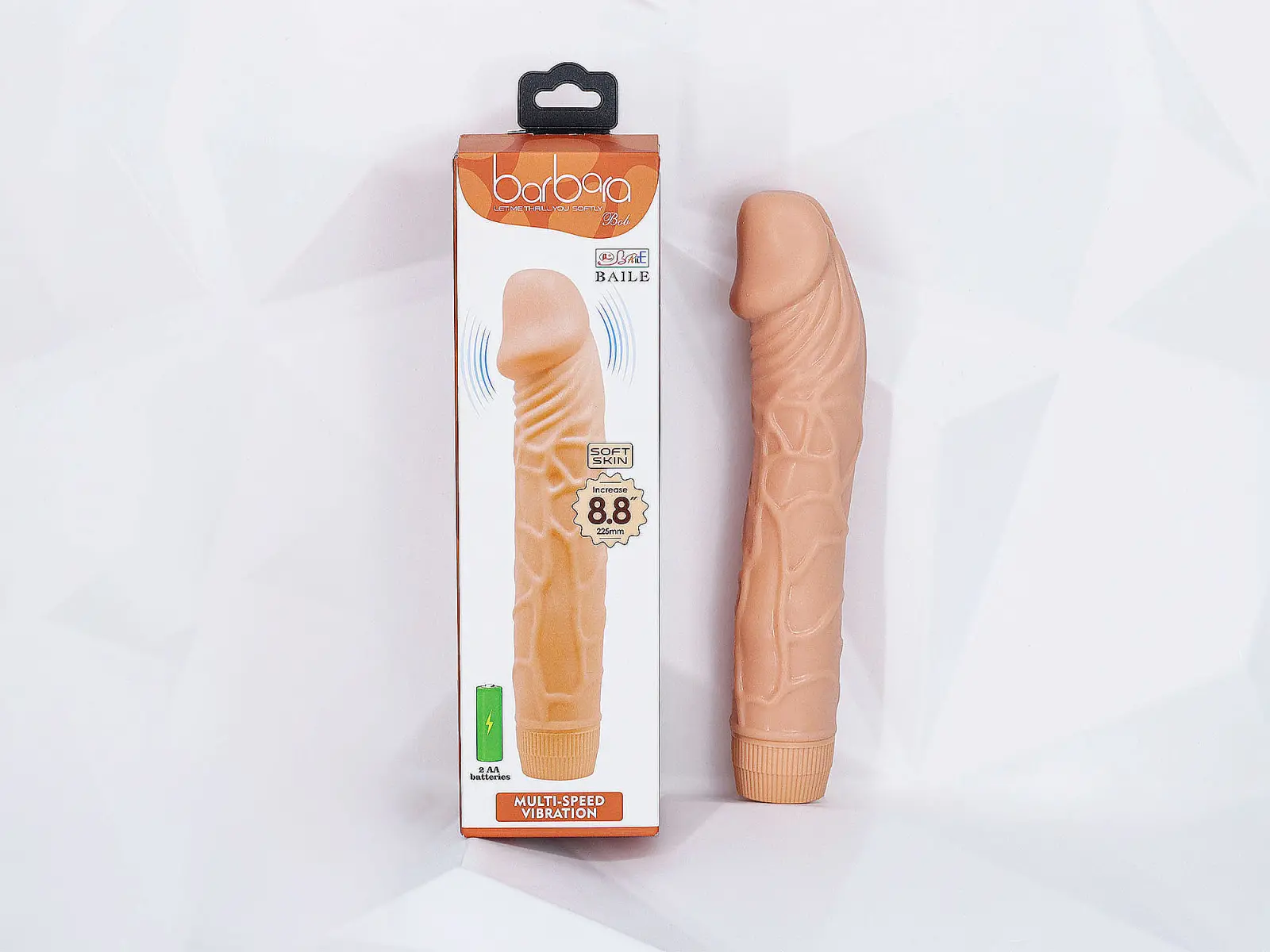 Dương vật giả rung kích thích Barbara Baile