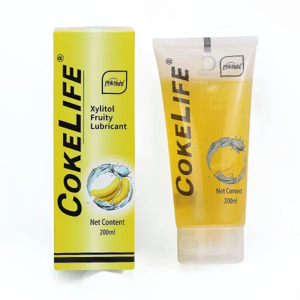 Gel bôi trơn hương chuối COKELIFE Xylitol Fruity Lubricant 200ml