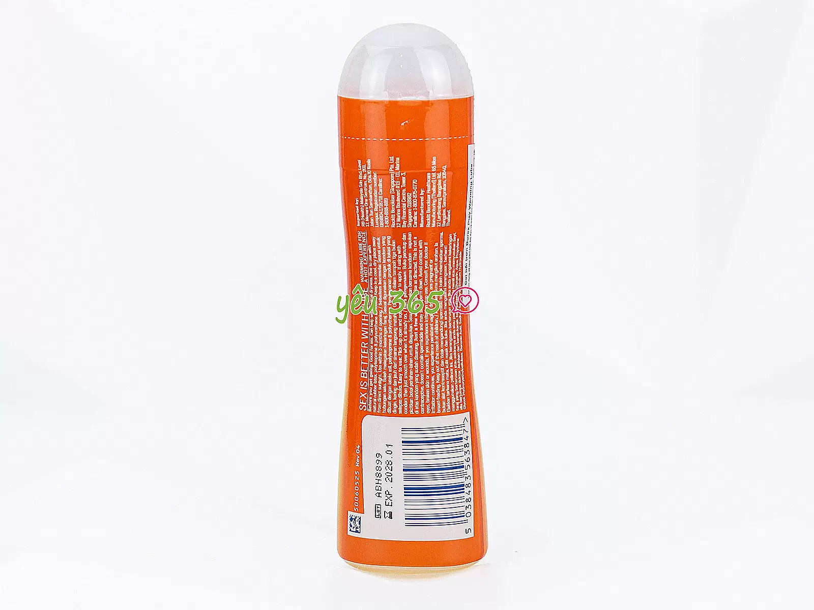 Gel bôi trơn gốc nước Durex Play Warming Lube ấm nóng nhẹ nhàng
