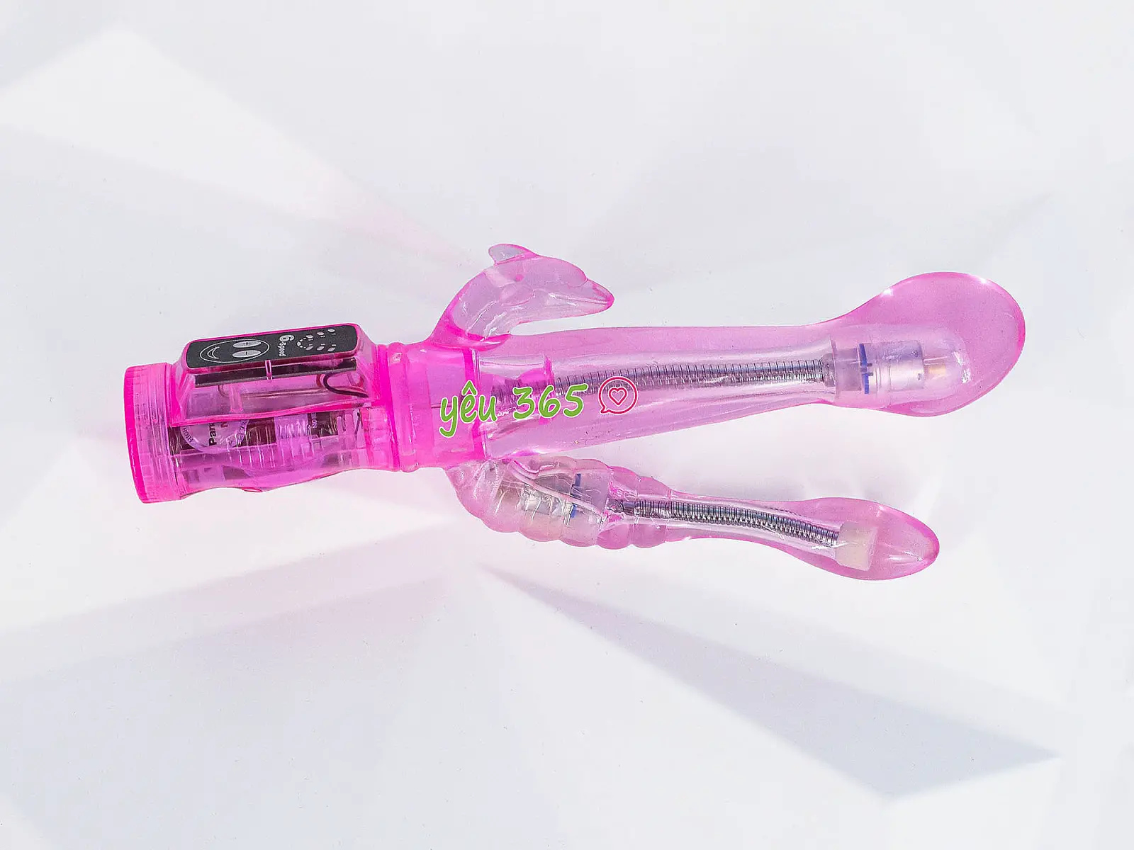 Dương vật giả đa năng Intimate Tease rung kích thích với 3 nhánh