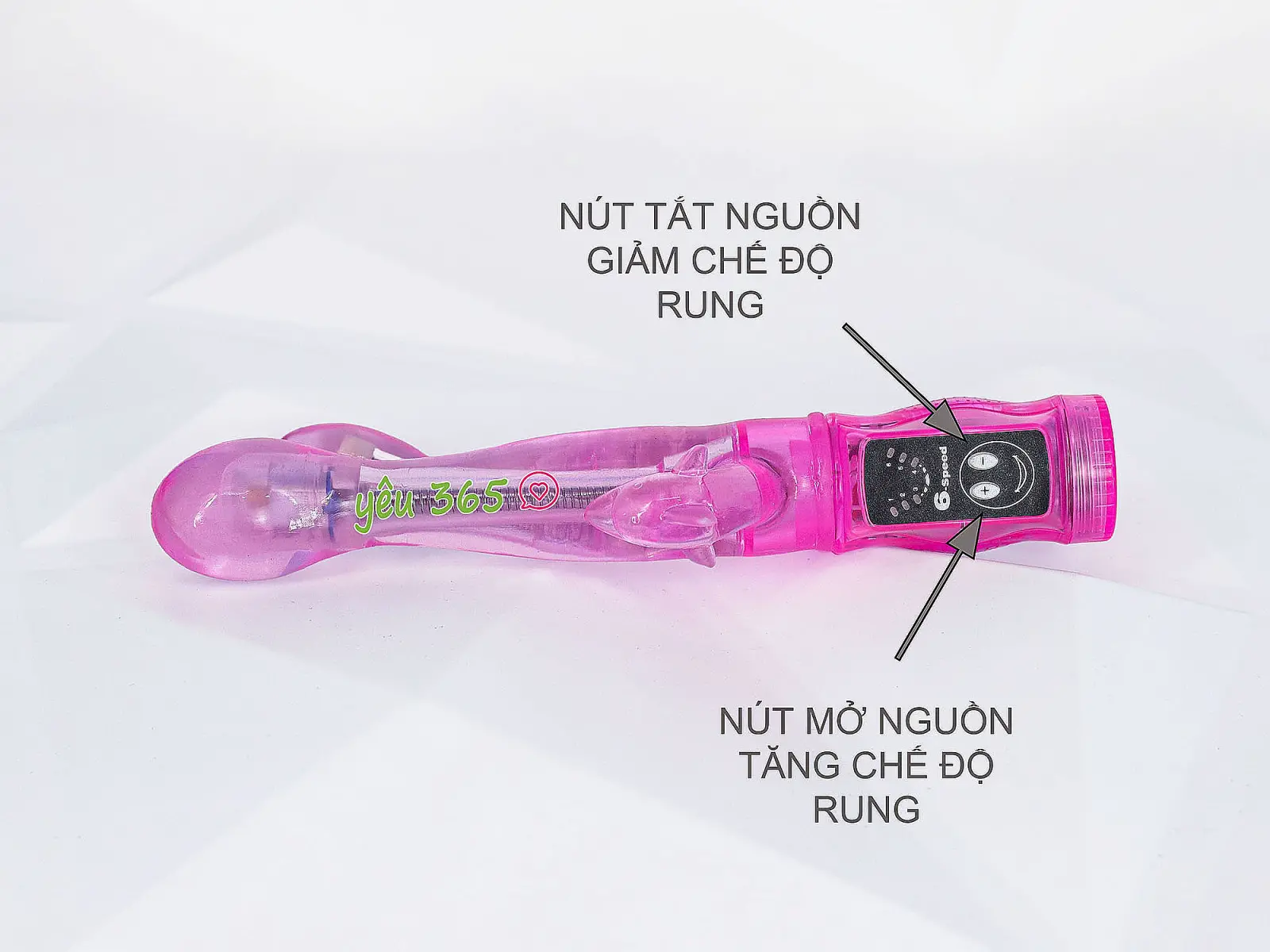 Dương vật giả đa năng Intimate Tease rung kích thích với 3 nhánh