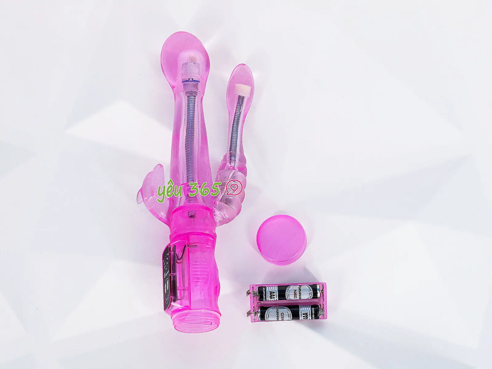 Dương vật giả đa năng Intimate Tease rung kích thích với 3 nhánh