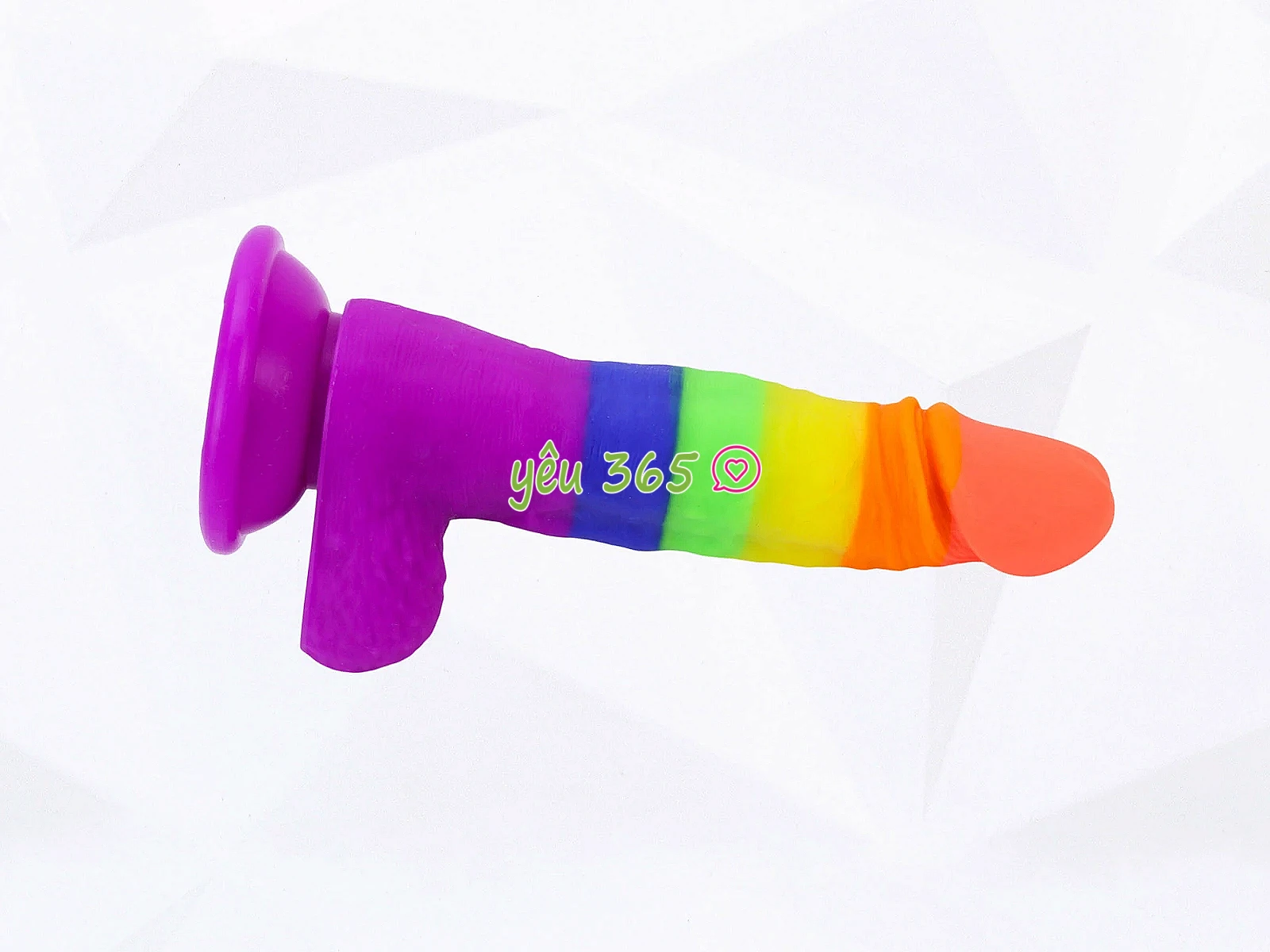 Dương vật giả có đế Jelly Dildo 7 màu
