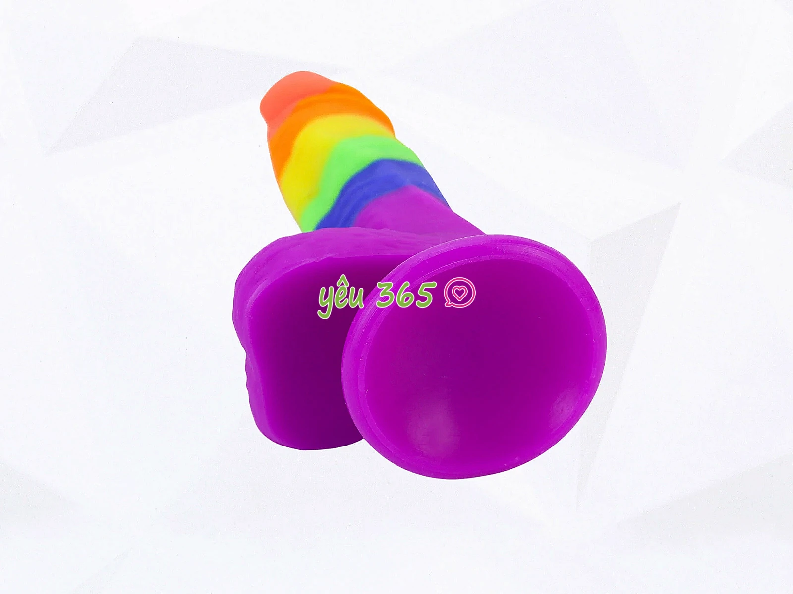 Dương vật giả có đế Jelly Dildo 7 màu