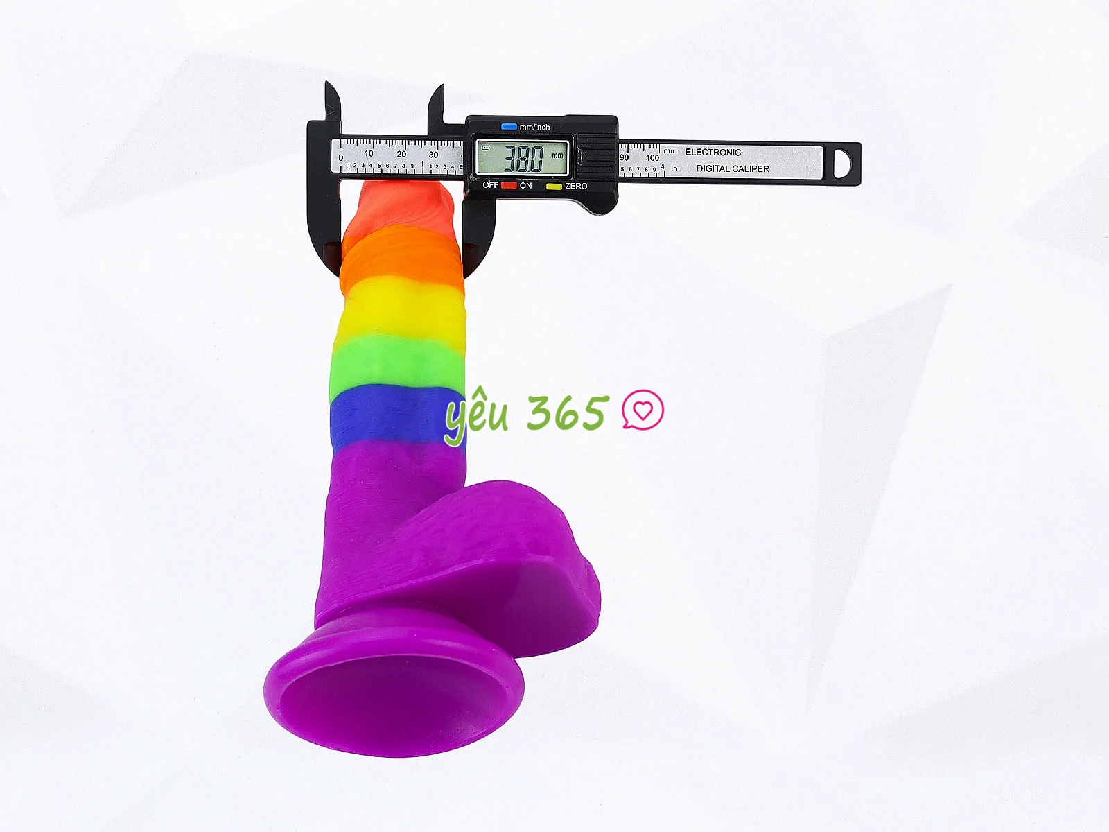 Dương vật giả có đế Jelly Dildo 7 màu