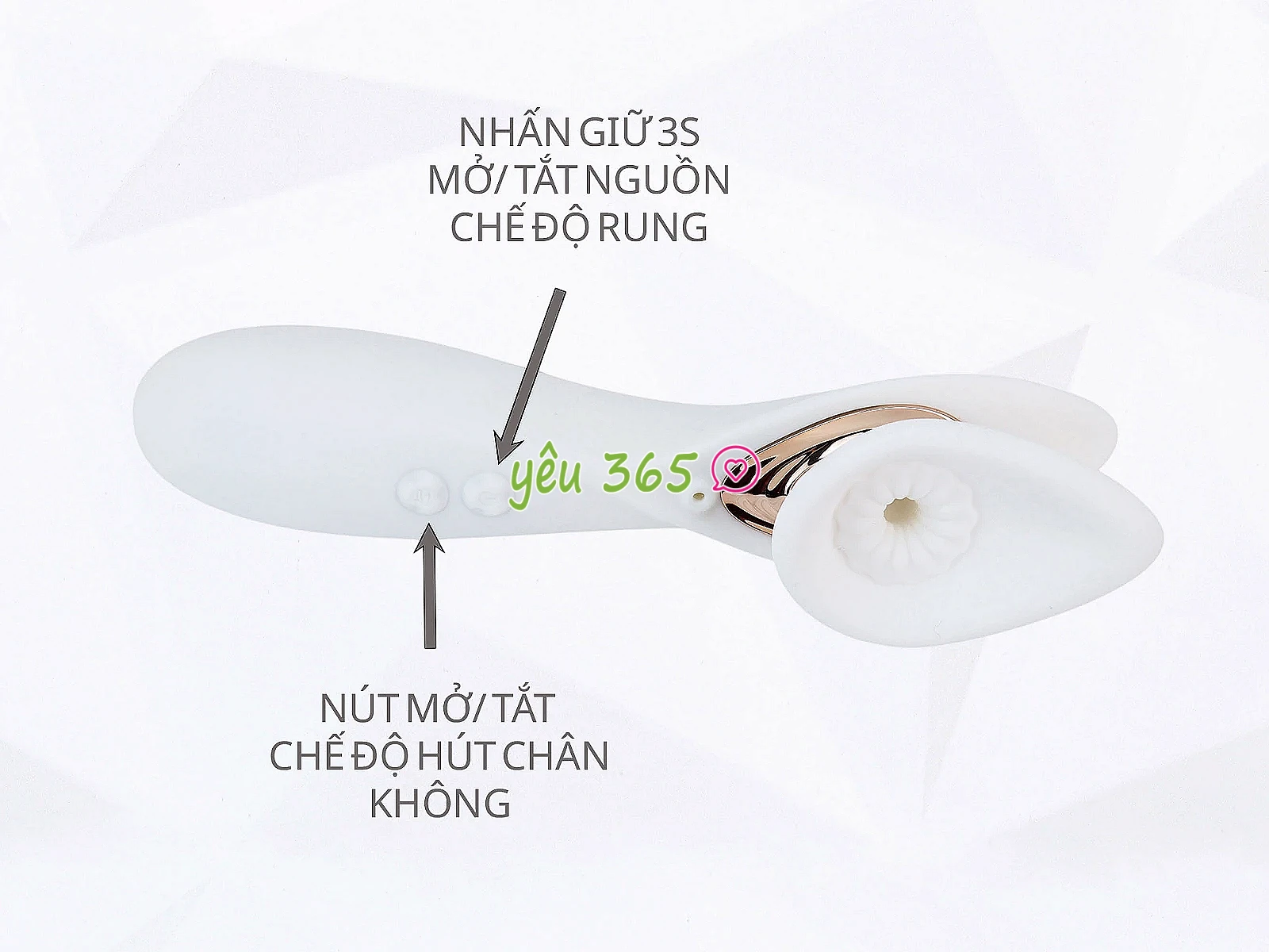 Máy mát-xa âm đạo YEAIN Scent Wave với công nghệ hút & rung đỉnh cao