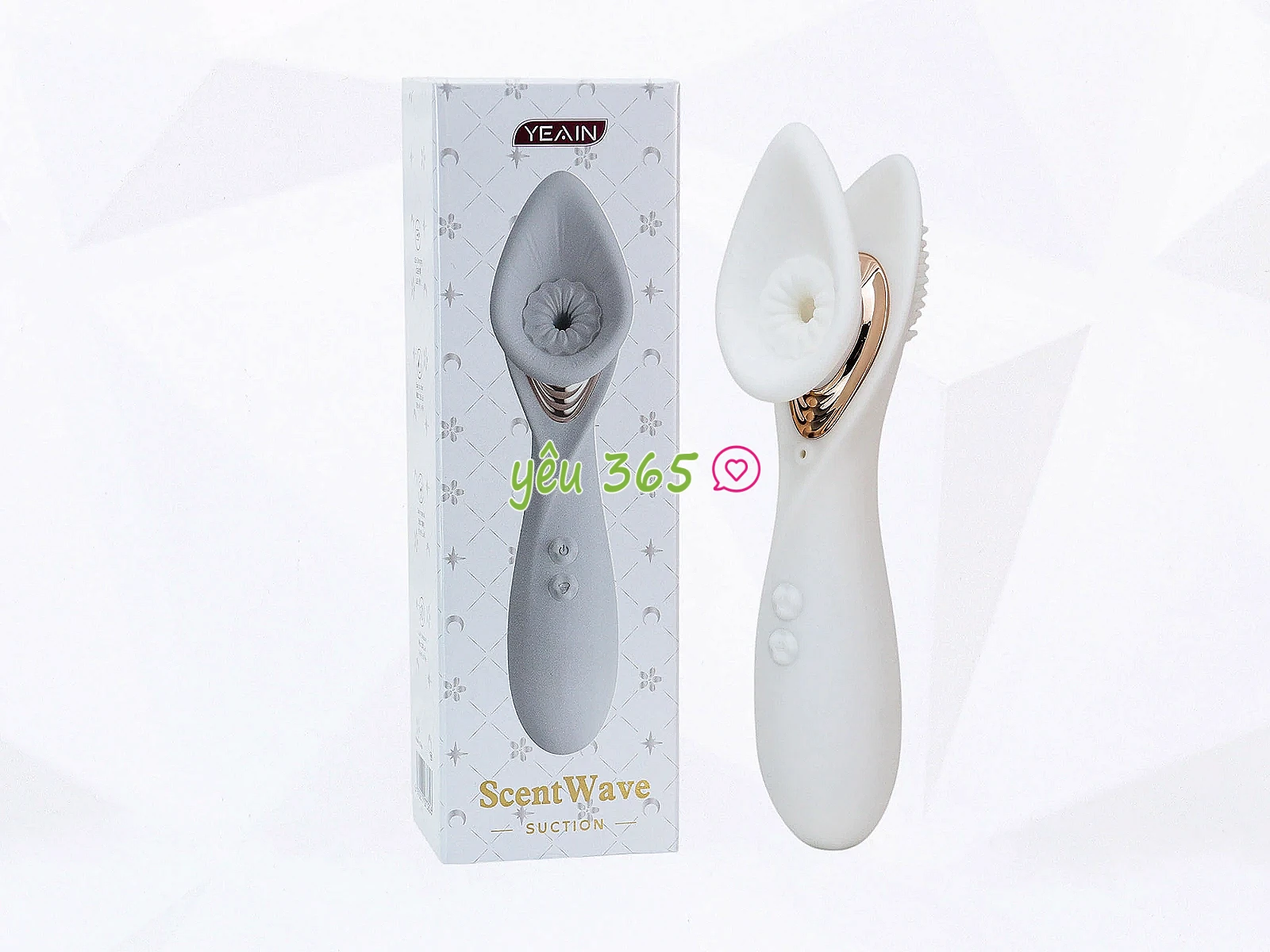 Máy mát-xa âm đạo YEAIN Scent Wave với công nghệ hút & rung đỉnh cao