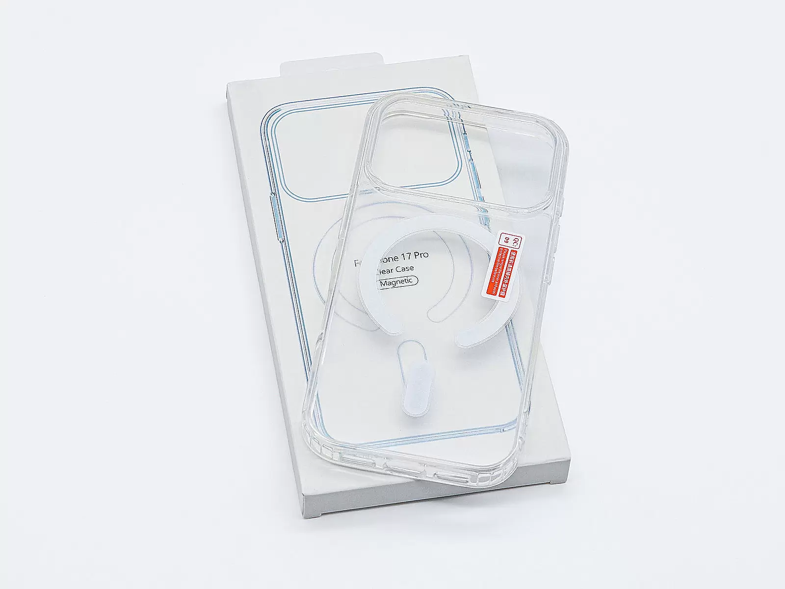 Ốp lưng Clear Case Magnetic trong suốt dành cho iPhone 17 Pro