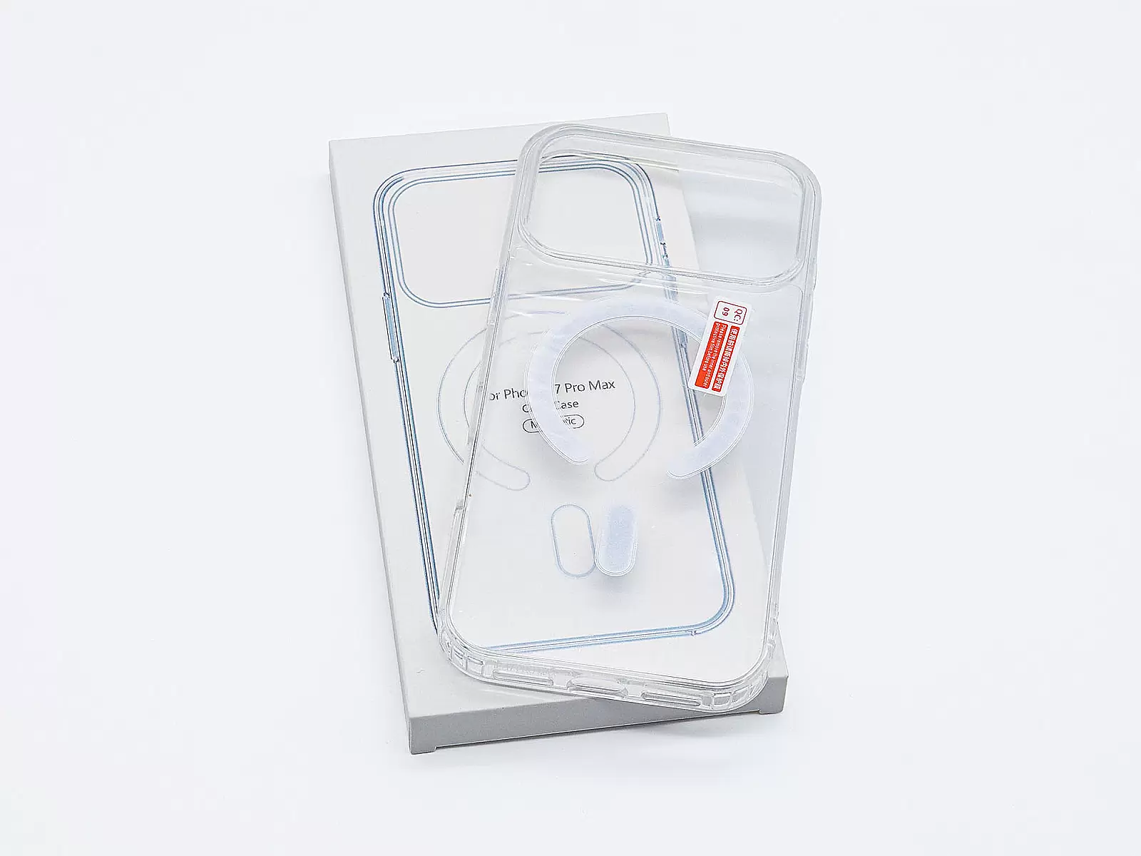 Ốp lưng Clear Case Magnetic trong suốt dành cho iPhone 17 Pro Max