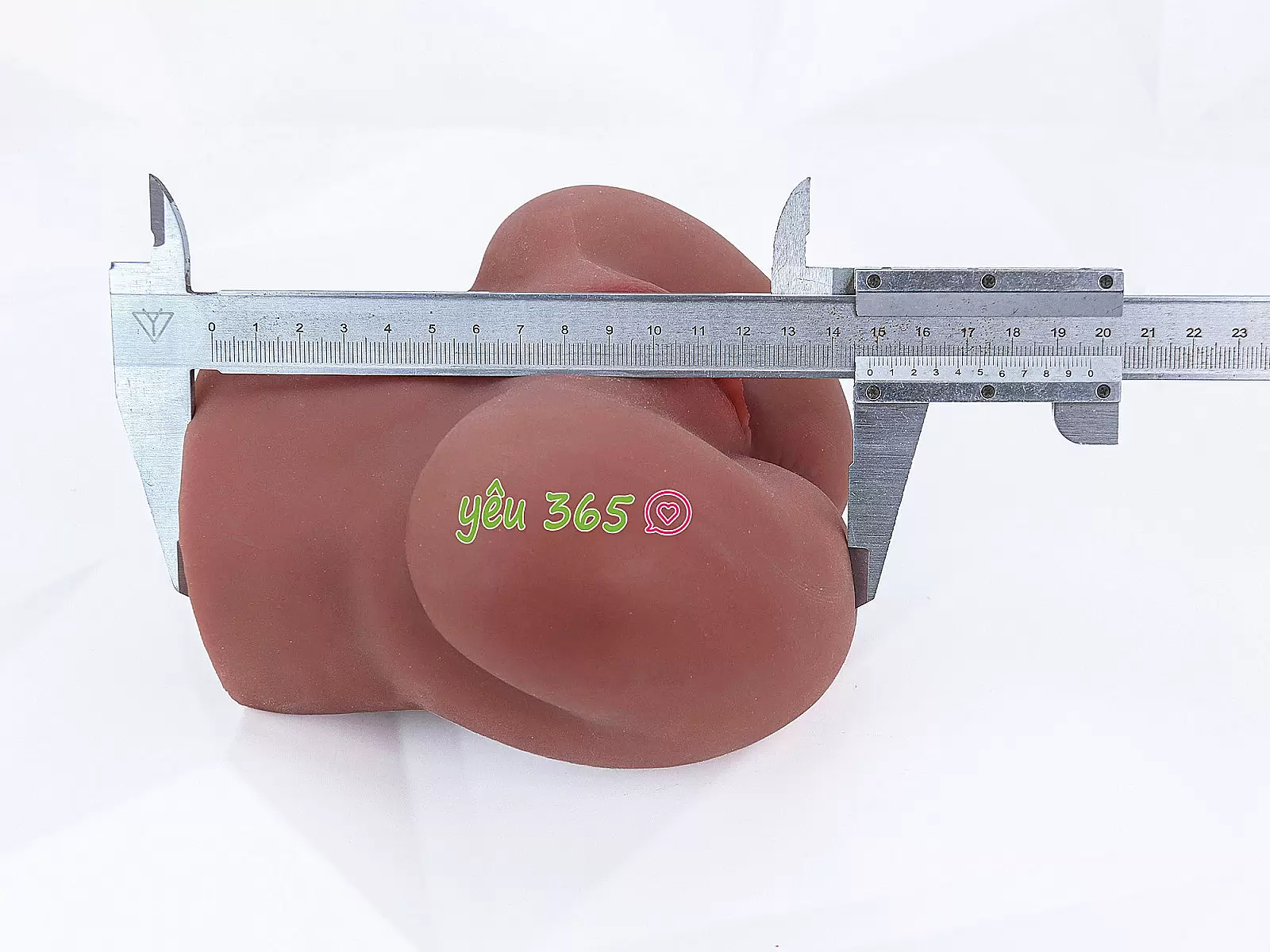 Âm đạo giả chổng mông silicon Annie màu nâu thiết kế chân thực, kích thước nhỏ gọn