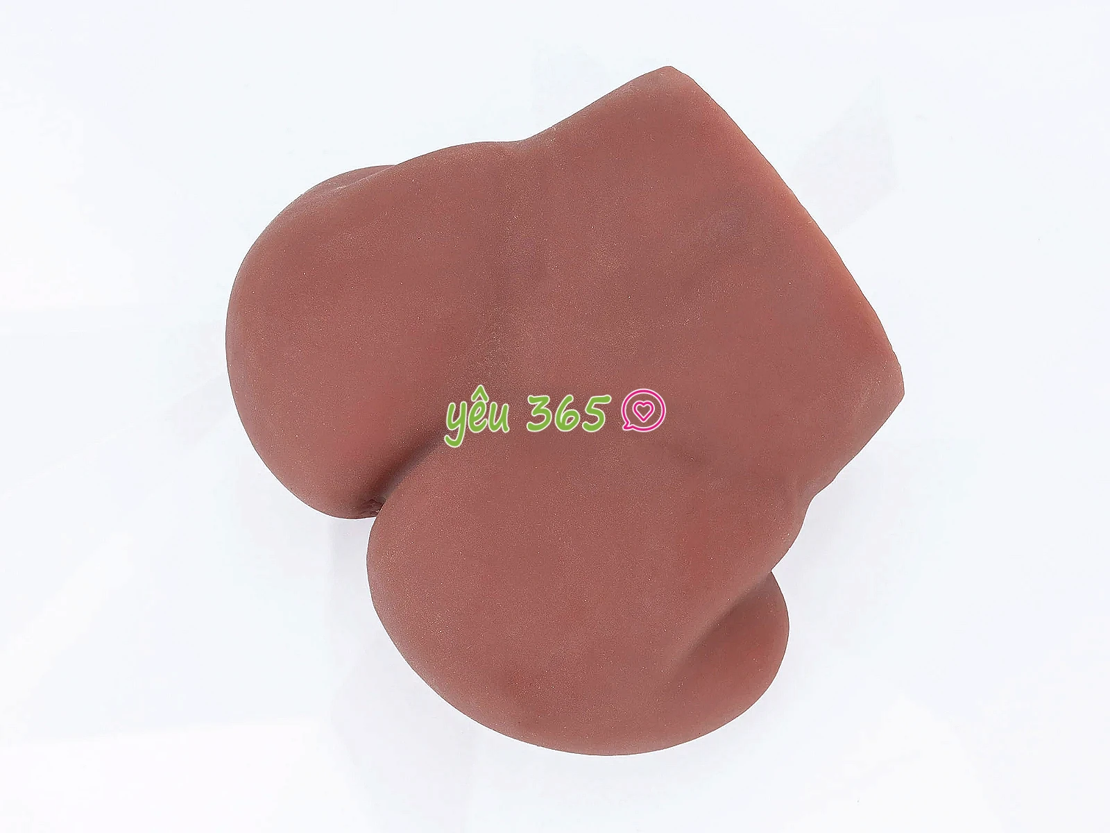 Âm đạo giả chổng mông silicon Annie màu nâu thiết kế chân thực, kích thước nhỏ gọn