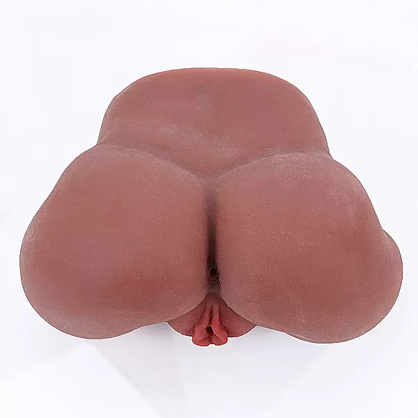 Âm đạo giả chổng mông silicon Annie màu nâu thiết kế chân thực, kích thước nhỏ gọn