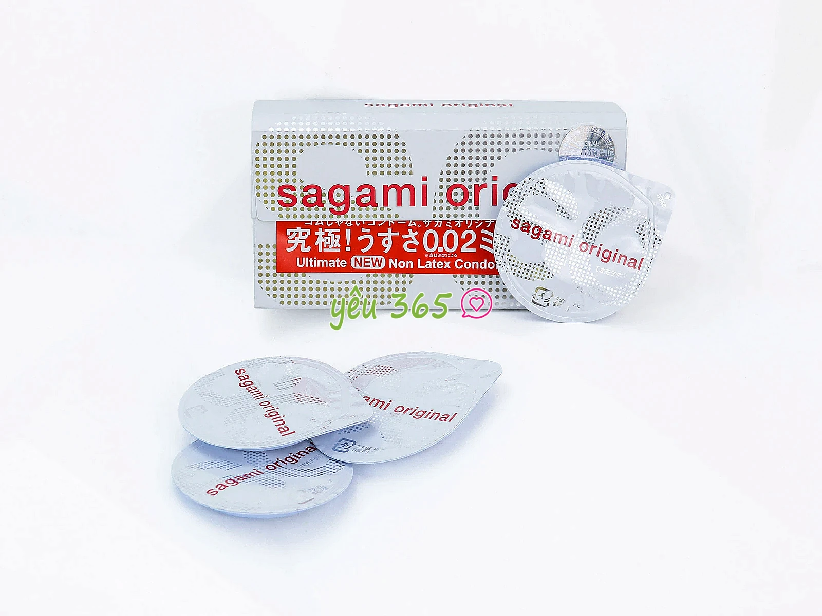 Bao Cao Su Sagami Original 0.02 Non-Latex siêu mỏng mang đến cảm giác chân thật