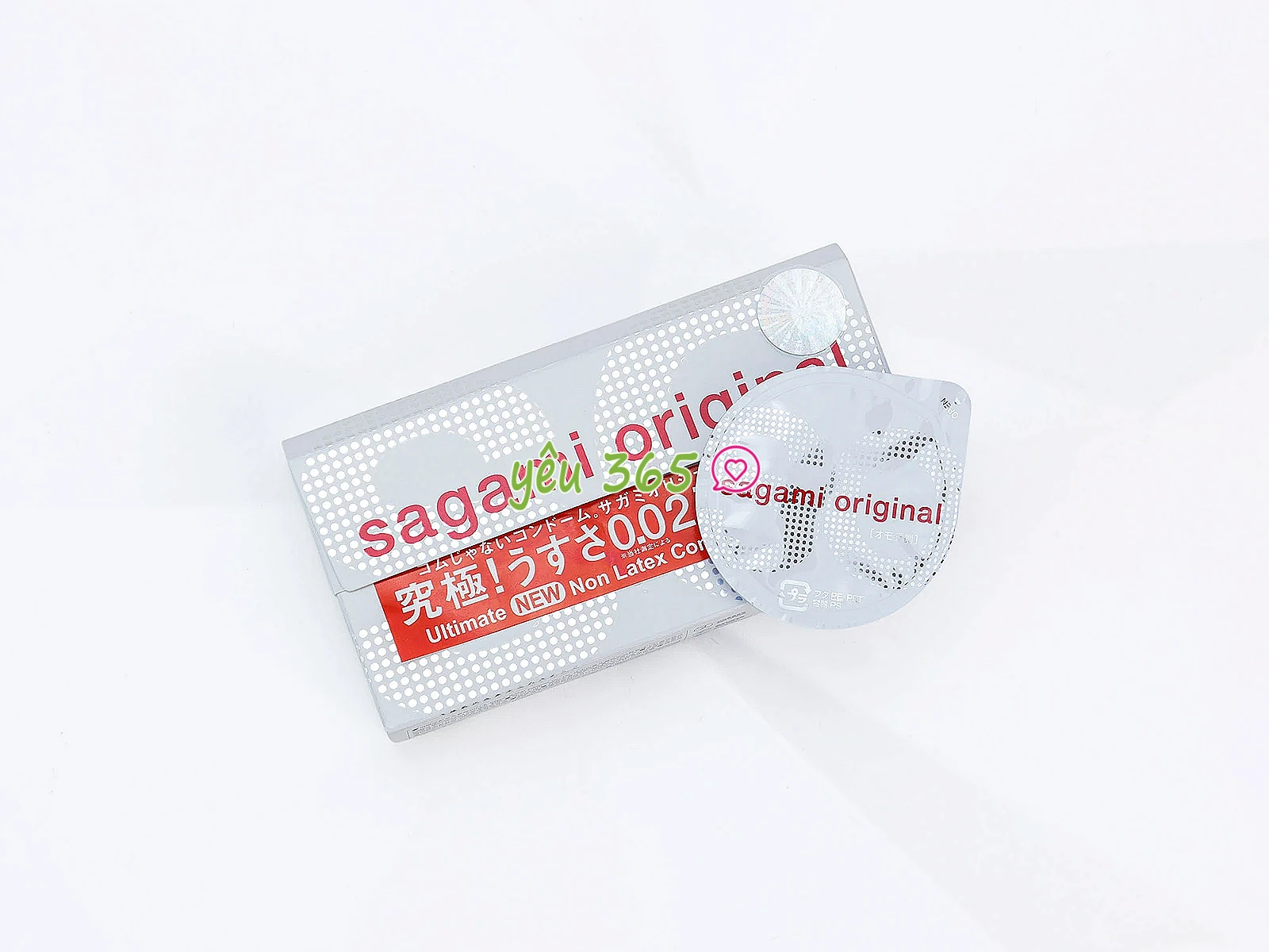 Bao Cao Su Sagami Original 0.02 Non-Latex siêu mỏng mang đến cảm giác chân thật